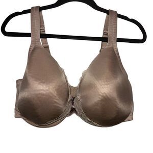 Cacique Full Coverage Bra 38F Taupe Lane Bryant